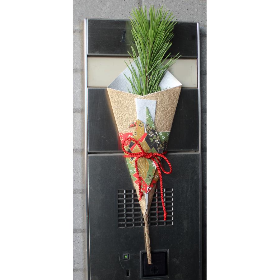 折り鶴ドア飾り オリズル　お正月用 和紙 ドア飾り |  | 01