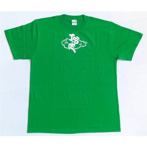 SALE 和柄 デザイン 半袖 Tシャツ プリント オリジナル メール便可 鳴神「グリーン」 |  | 01