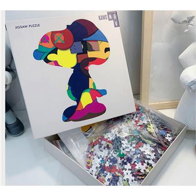 パズル スヌーピー ジグソーパズル Kaws おしゃれ 知育玩具 コラボ 不規則パズル 1000ピース ストレス発散 78 56cm パッケージ付き プレゼント eip スタジオサンモリッツ 通販 Yahoo ショッピング