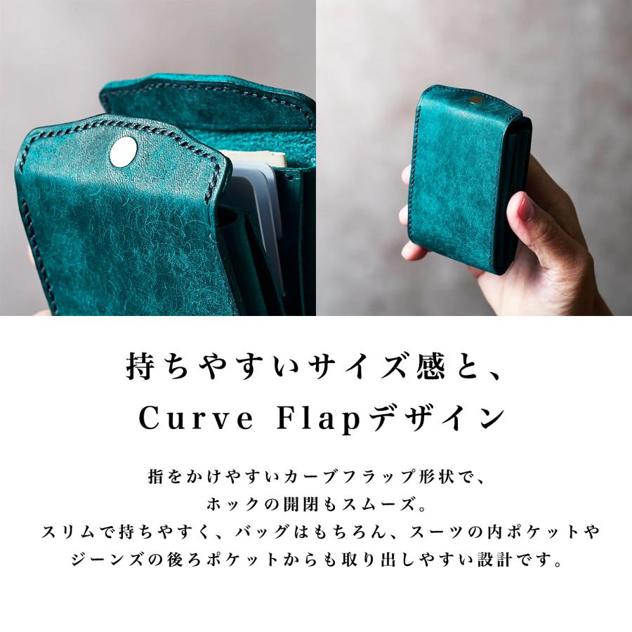 ミニ財布 小さい財布 カードケース 小銭入れ 本革 タッチ決済対応 スリム コンパクト メンズ レディース GIFT STUDIUM SNAP HOLDER |  | 16