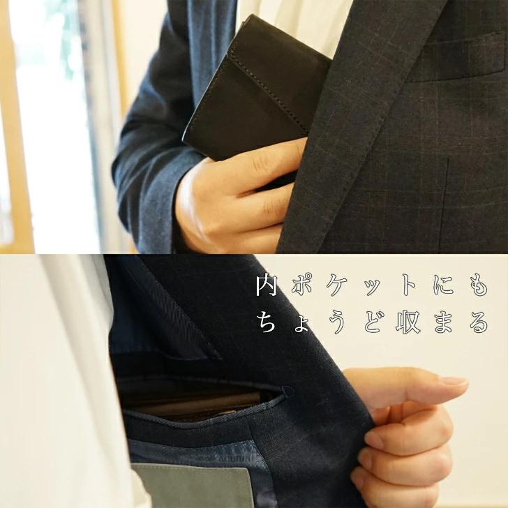 カードが立つ／小銭が広がる」小さい長財布 stand up wallet GA