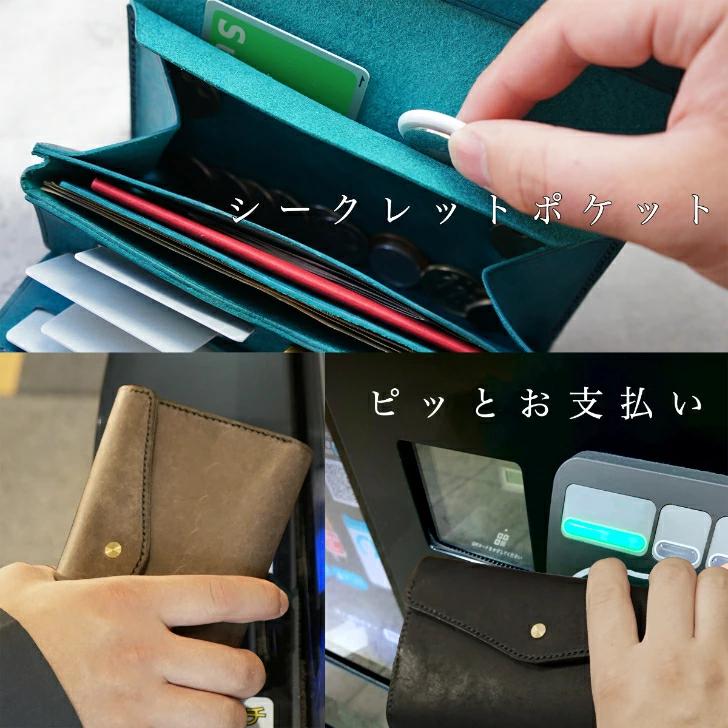 カードが立つ/小銭が広がる」小さい長財布 stand up wallet GA カードが立つ/小銭が広がる」小さい長財布 stand up wallet GA