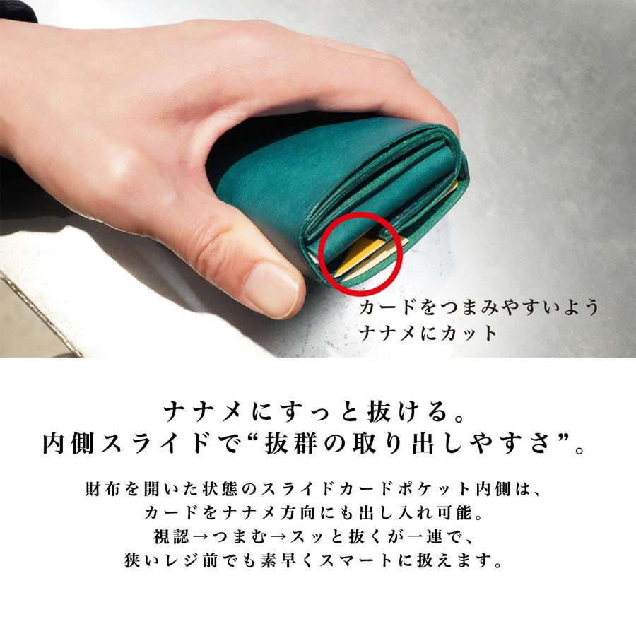 小さい速い多収納財布「timik ティミック」手のひらサイズ 三