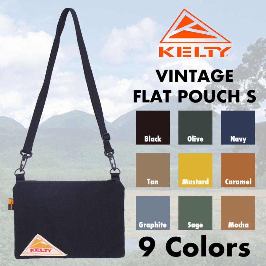 ケルティ KELTY ヴィンテージ・フラット・ポーチ S　サコッシュ VINTAGE FLAT POUCH S　2592144 | KELTY