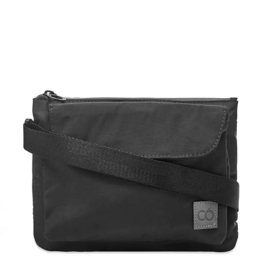 C6 シーシックス オービタル メッセンジャー メンズ レディース ショルダーバッグ サコッシュ ブラック Orbital Messenger Bag C2040 | C6
