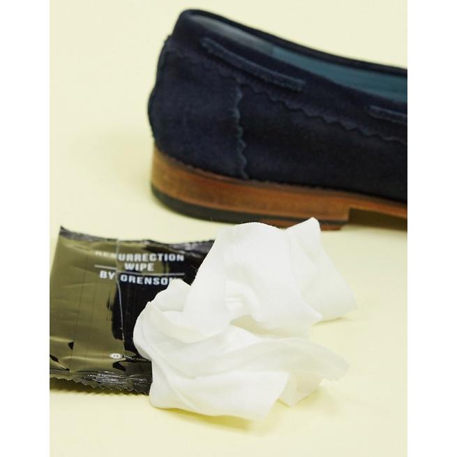 GRENSON グレクソン  リザレクション ワイプ Resurrection Wipes 靴磨き 靴の汚れ落とし クリーナー 10枚入り | GRENSON | 04