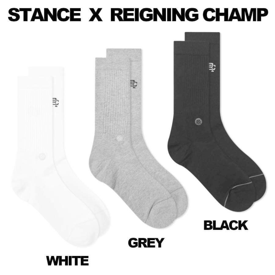 STANCE X REIGNING CHAMP CREW SOCK スタンス X レイニングチャンプ コラボソックス 靴下 ポスト投函送料無料 | STANCE