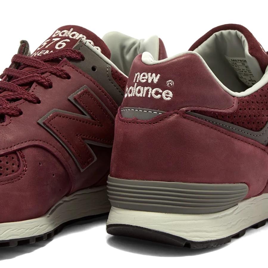 ニューバランス NewBlance スニーカー メンズ   M576GMM バーガンディー イギリス製 Made in England | New Balance | 04