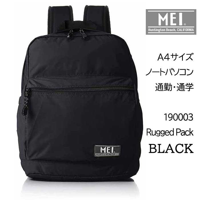 MEI（メイ） リュック メンズ リュックサック 通学 通勤 ラグドパック