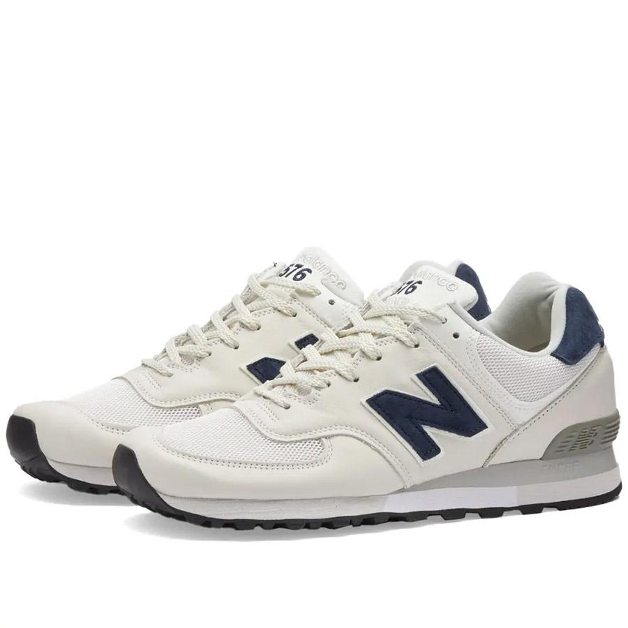 ニューバランス new balance スニーカー メンズ  OU576LWG ホワイト・ネイビー イギリス製 Made in England | New Balance