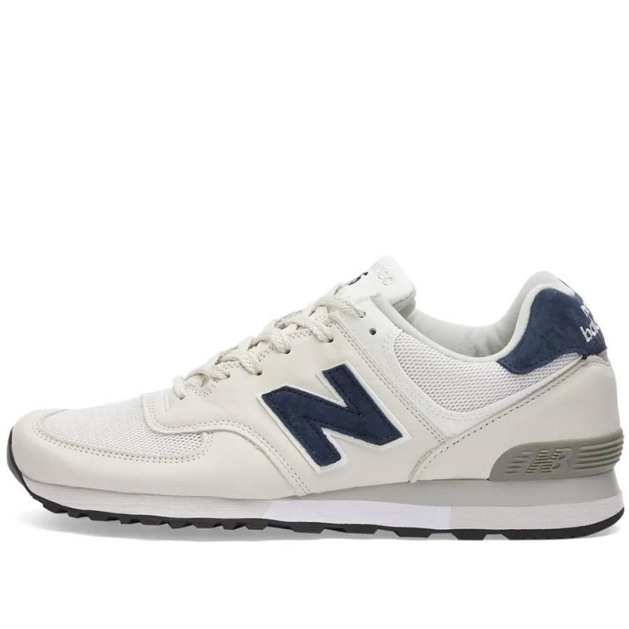 ニューバランス new balance スニーカー メンズ  OU576LWG ホワイト・ネイビー イギリス製 Made in England | New Balance | 01