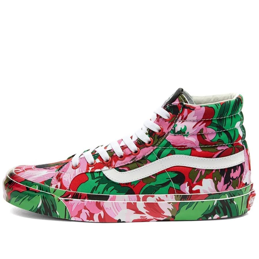 VANS/バンズ X KENZO/ケンゾー_OG SK8-HI LX Sneakers Floral Red/True White | VANS | 01