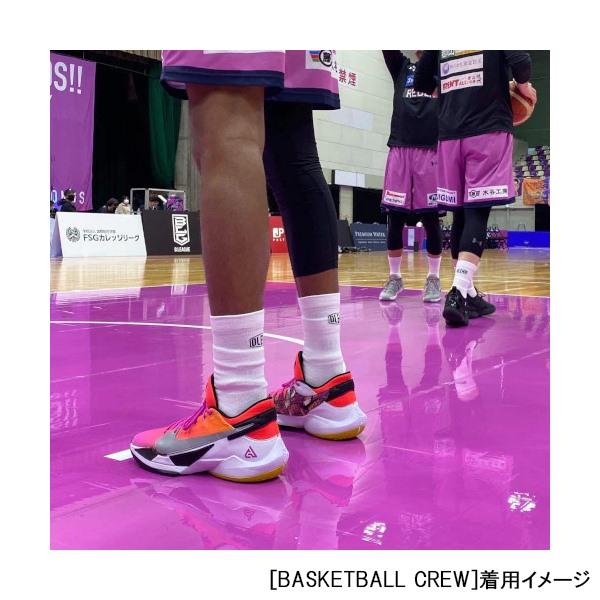 OLENO オレノ バスケットボール クルー ソックス 高機能 靴下 ギア 着圧 サポート アーチ サポート クッション バスケ 日本製　メール便送料無料 |  | 03