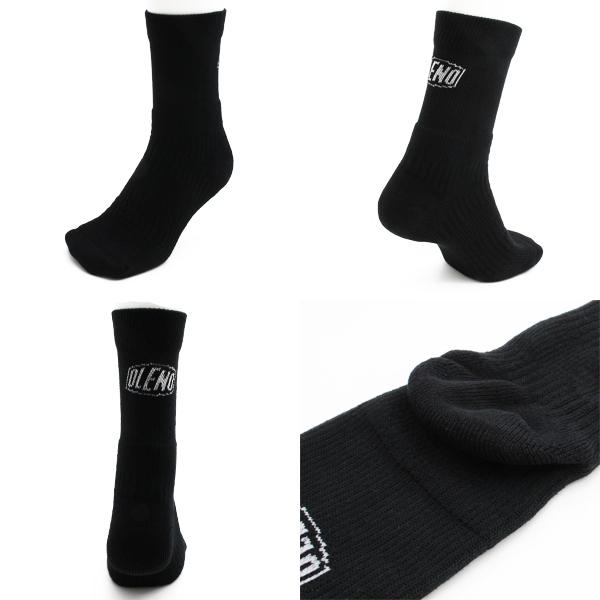 OLENO オレノ バスケットボール クルー ソックス 高機能 靴下 ギア 着圧 サポート アーチ サポート クッション バスケ 日本製　メール便送料無料 |  | 02