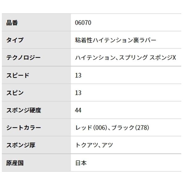 BUTTERFLY バタフライ ディグニクス 09C 卓球 ラケット ラバー 単品 部活 クラブ 06070　 追跡 メール便送料無料 | バタフライ | 02