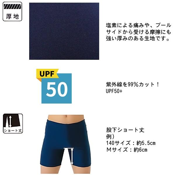 FOOTMARK フットマーク ハイゲージ トランクス 男子 スクール 水着 100 110 120 130 140 150 水泳 体育 学校 小学 日本製 紫外線UPF50+　メール便送料無料 |  | 01