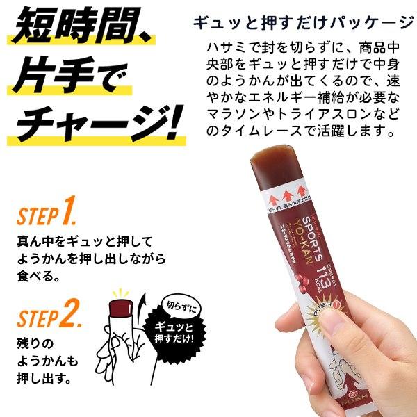 スポーツようかん あずき 井村屋 10本入り 補給食 マラソン ロードレース トライアスロン 登山 ハイキング　メール便送料無料 |  | 01
