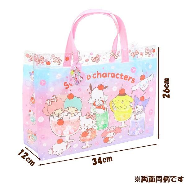 サンリオ キャラクター ズ スイム バッグ マイメロ トート スイミング プール ビーチ 海水浴 水泳 女の子 園児 小学生　メール便送料無料 |  | 02