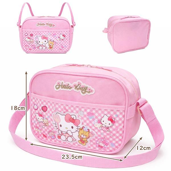 ハロー キティ サンリオ 通園 ショルダー バッグ 女の子 入園 入学 新学期 通学 かばん 幼稚園 保育園 進学 幼稚園 学童　メール便送料無料 |  | 03