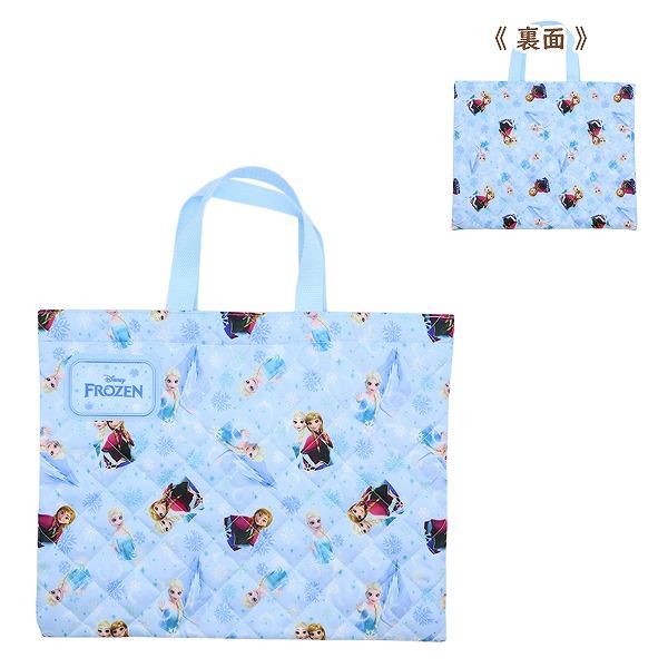 アナ と 雪の女王 お姫様 キルティング レッスン バッグ 入園 入学 新学期 登園 通学 お稽古 かばん 絵本袋 小学生 幼稚園 学童　メール便送料無料 |  | 04