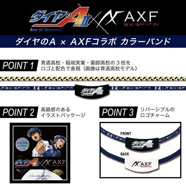 AXF アクセフ ダイヤのエース (A) × AXF axisfirm コラボ カラーバンド ネックレス 限定 リカバリー　送料無料 |  | 02