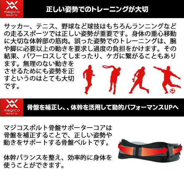 マジコスポルト magico sport 骨盤 サポーター コア ベルト 体幹 矯正 バランス 日本製 中山式 メンズ レディース　送料無料 |  | 01