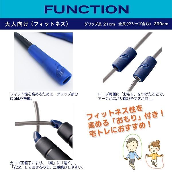 asics アシックス GEL-BITNESS ROPE 3033A065 縄跳び 縄飛び ナワトビ なわとび 健康 フィットネス 運動不足解消　 追跡 メール便送料無料 |  | 01