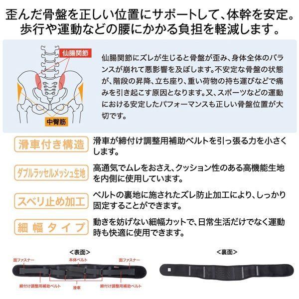 TEIJIN 帝人 骨盤ベルト 1枚入り 男女兼用 日本製 強制 安定 腰痛 負担軽減送料無料 |  | 01