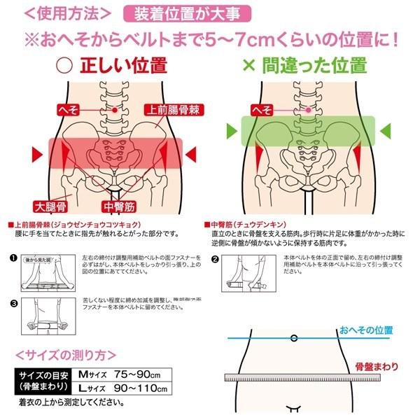 TEIJIN 帝人 骨盤ベルト 1枚入り 男女兼用 日本製 強制 安定 腰痛 負担軽減送料無料 |  | 02