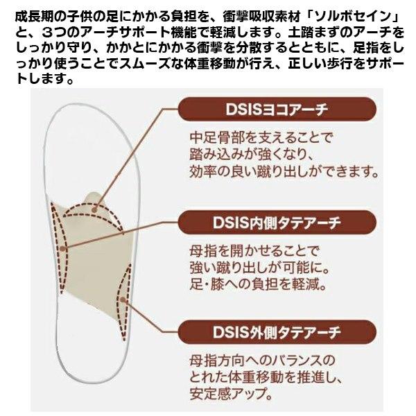ソルボ セイン DSIS キッズ フル インソール 中敷き 子供 小学生 中学生 衝撃吸収 普段 カジュアル フットケア SORBO　メール便送料無料 |  | 03