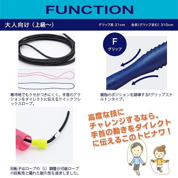 asics アシックス クイックフリップ トビナワ 91-120 縄跳び ナワトビ なわとび 運動不足解消 宅トレ　 追跡 メール便送料無料 |  | 01