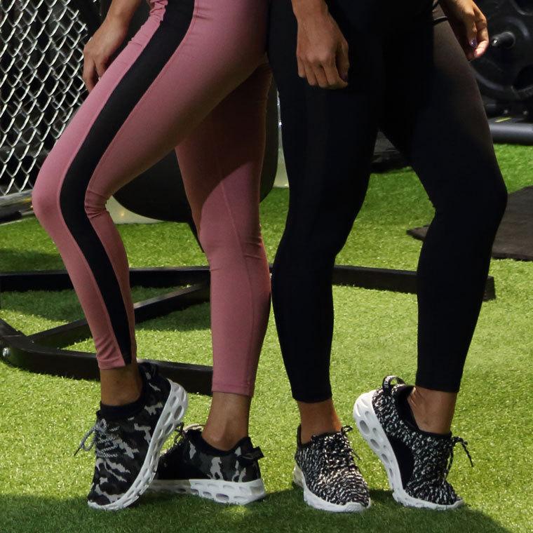 BODYMAKER ボディメーカー アッパーニット スニーカー　エアクッション 軽量 おしゃれ 靴 スポーツ フィットネス  送料無料 | BODYMAKER | 18