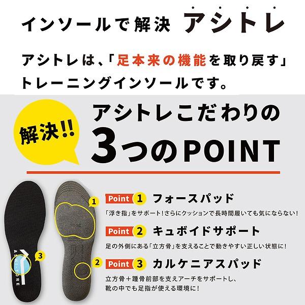 BMZ ビーエムゼット インソール アシトレ 足トレ 筋トレ 浮き指 ウォーキング 散歩 通勤 通学 日常 O脚 扁平足 腰痛 膝痛 ゆがみ　メール便送料無料 |  | 03