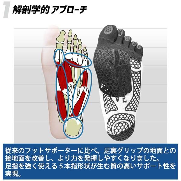 Activital アクティバイタル フット サポーター プロ ラン ソックス 靴下 5本指 グリップ アーチ 滑り止め ランニング マラソン トレイル 駅伝 PRO RUN |  | 02