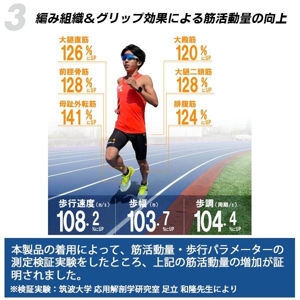Activital アクティバイタル フット サポーター プロ ラン ソックス 靴下 5本指 グリップ アーチ 滑り止め ランニング マラソン トレイル 駅伝 PRO RUN |  | 04