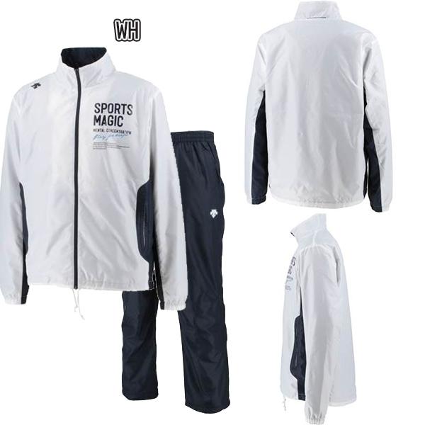 デサント DESCENTE  ウインド ブレーカー ジャケット  パンツ 上下 セット 裏起毛 撥水 保温 防風 メンズ ユニセックス　送料無料 | DESCENTE | 04