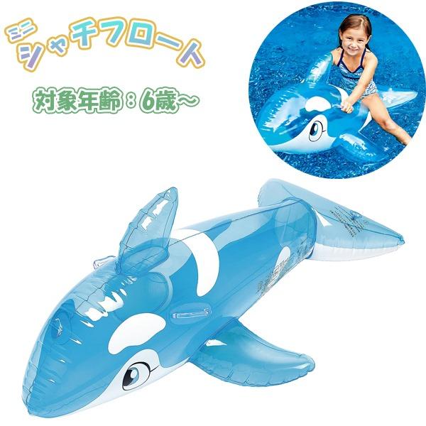 ミニ シャチフロート 浮輪 浮き輪 ウキワ フロート 水遊び 海 プール 川 子供 イルカ　送料無料 | 