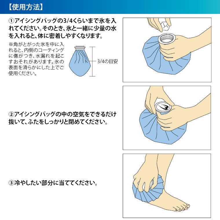 BODYMAKER ボディメーカー 　アイシングバッグ（氷嚢） 氷のう 応急処置 疲労回復 リハビリ 追跡 メール便送料無料 |  | 03