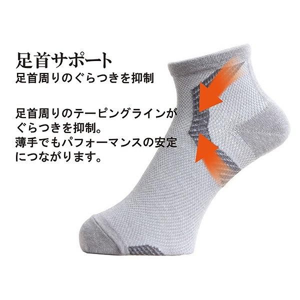 Runtage ランテージ アスリート サポート ソックス イイダ 靴下 スポーツ ランニング マラソン 登山 ハイキング 男女兼用　メール便送料無料 |  | 01