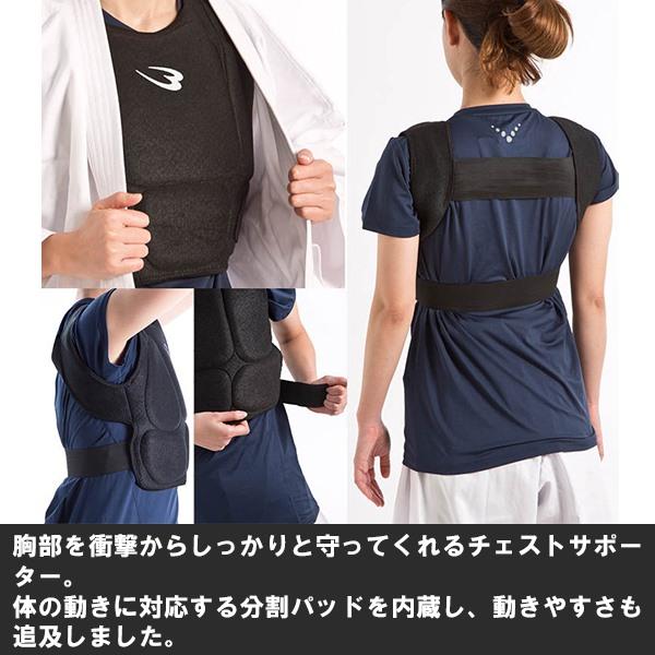 BODYMAKER ボディメーカー チェスト サポーター 格闘技 空手 胸部 腹部 肋骨 防具　送料無料 |  | 01