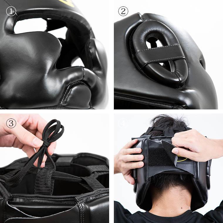 BODYMAKER ボディメーカー　ヘッドガードα　タイプ 格闘技 ボクシング　キック 空手 | BODYMAKER | 02