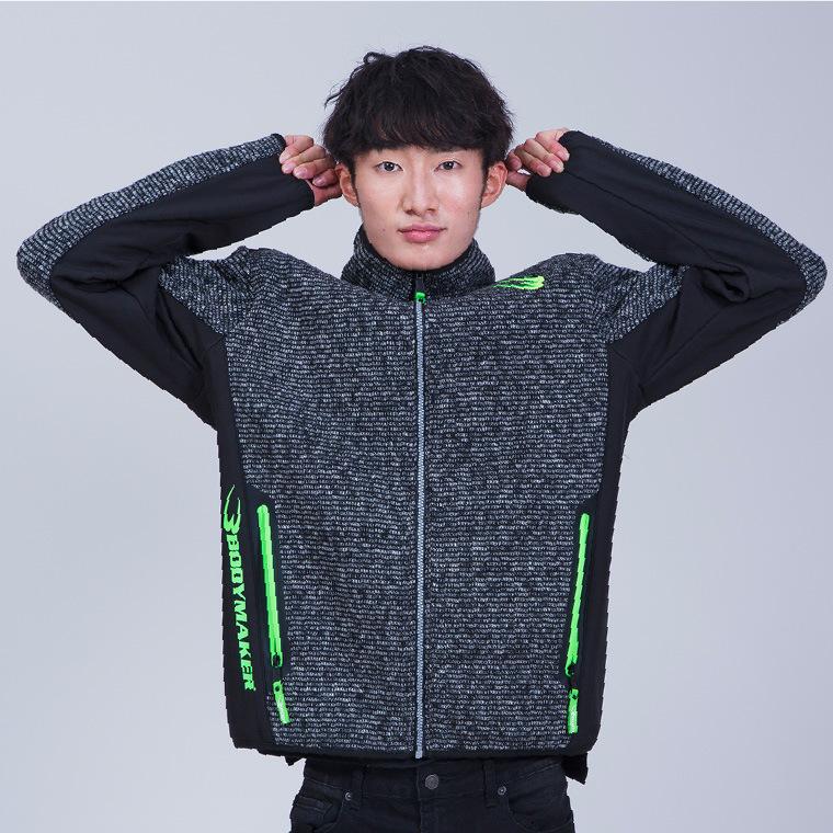 BODYMAKER ボディメーカー 　ＢＭ・ＴＥＣＨ　ダブルフェイスツウィードジャケット　送料無料 トレーニング フィットネスウエア 運動 ジャージ スポーツ |  | 02