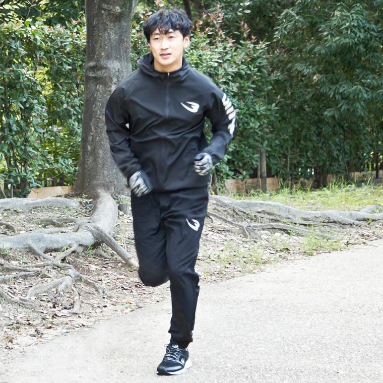 BODYMAKER ボディメーカー ｂｍｔｗ　リフレクティブロングパンツ　送料無料 トレーニング フィットネスウエア 運動 ジャージ スポーツ | BODYMAKER | 05