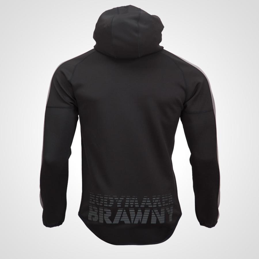 BODYMAKER ボディメーカー ＢＯＤＹＭＡＫＥＲ　ＢＲＡＷＮＹ　ウォームアップパーカー　送料無料 トレーニング フィットネスウエア 運動 ジャージ スポーツ | BODYMAKER | 12