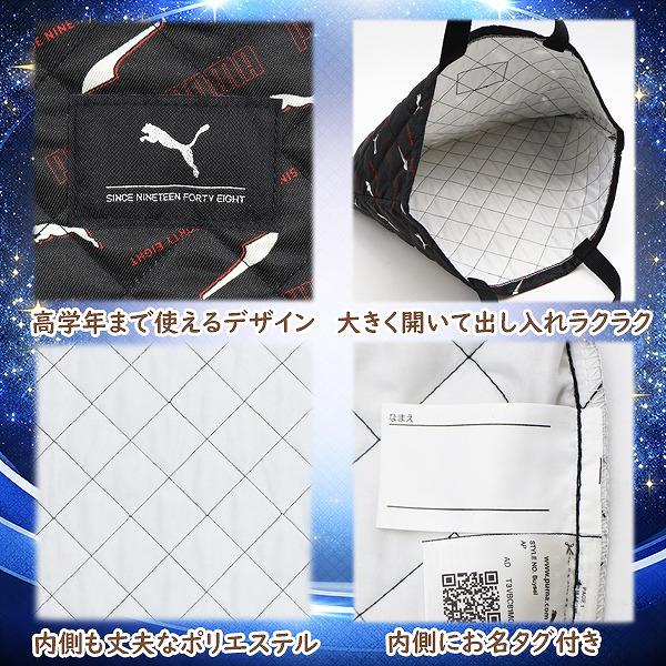 PUMA プーマ レッスン バッグ お稽古バッグ PM530 マルチバッグ 体操着入れ 上履き入れ 進級 進学 新学期 高学年 男の子　メール便送料無料 |  | 01