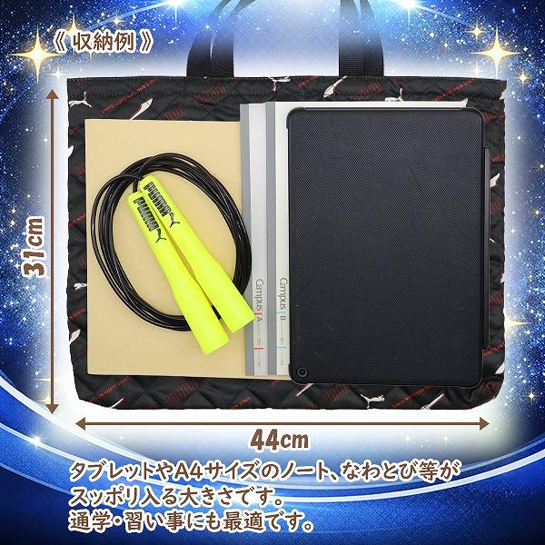 PUMA プーマ レッスン バッグ お稽古バッグ PM530 マルチバッグ 体操着入れ 上履き入れ 進級 進学 新学期 高学年 男の子　メール便送料無料 |  | 02