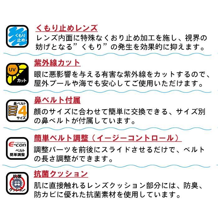 SWANS スワンズ 子供用 キッズ ジュニア スイミング ゴーグル SJ-9