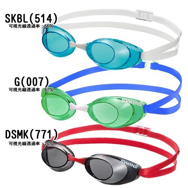 SWANS スワンズ ノンクッション トップ レーシング ゴーグル  Sniper SR-10N 競泳 スイミング 紫外線カット FINA承認　メール便送料無料 | SWANS | 04