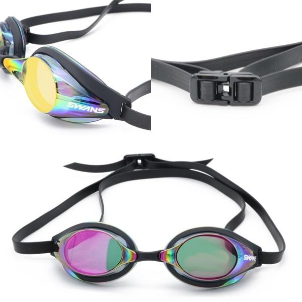 SWANS スワンズ レーシング ミラー スイミング ゴーグル SR-7M TFre 水泳 競泳 低抵抗 Fina承認　メール便送料無料 | SWANS | 04