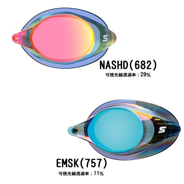 SWANS スワンズ ノンクッション ミラー 度付きレンズ  SRCL-7M スイミングゴーグル 競泳 日本製 クッションなし　メール便送料無料 | SWANS | 03